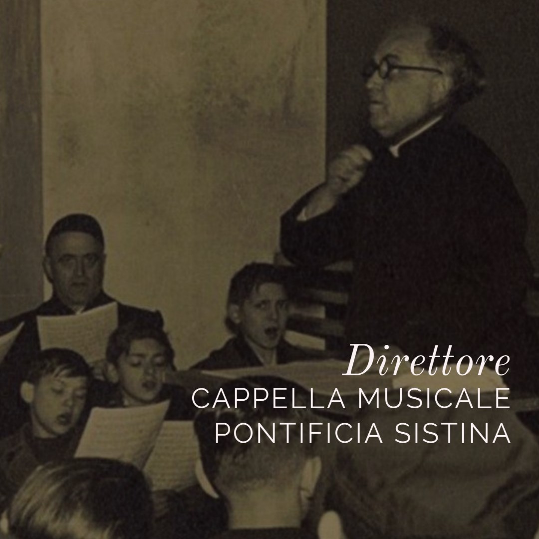 Lorenzo Perosi Direttore perpetuo della Direttore Cappella Musicale Pontificia Sistina