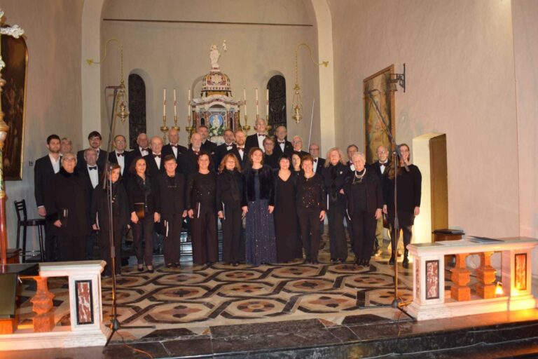A Fiumicello concerto cori Perosi, San Martino e Polivoice