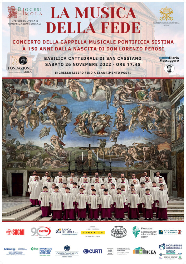 Imola, il coro della Cappella Sistina in concerto in cattedrale – Il video integrale